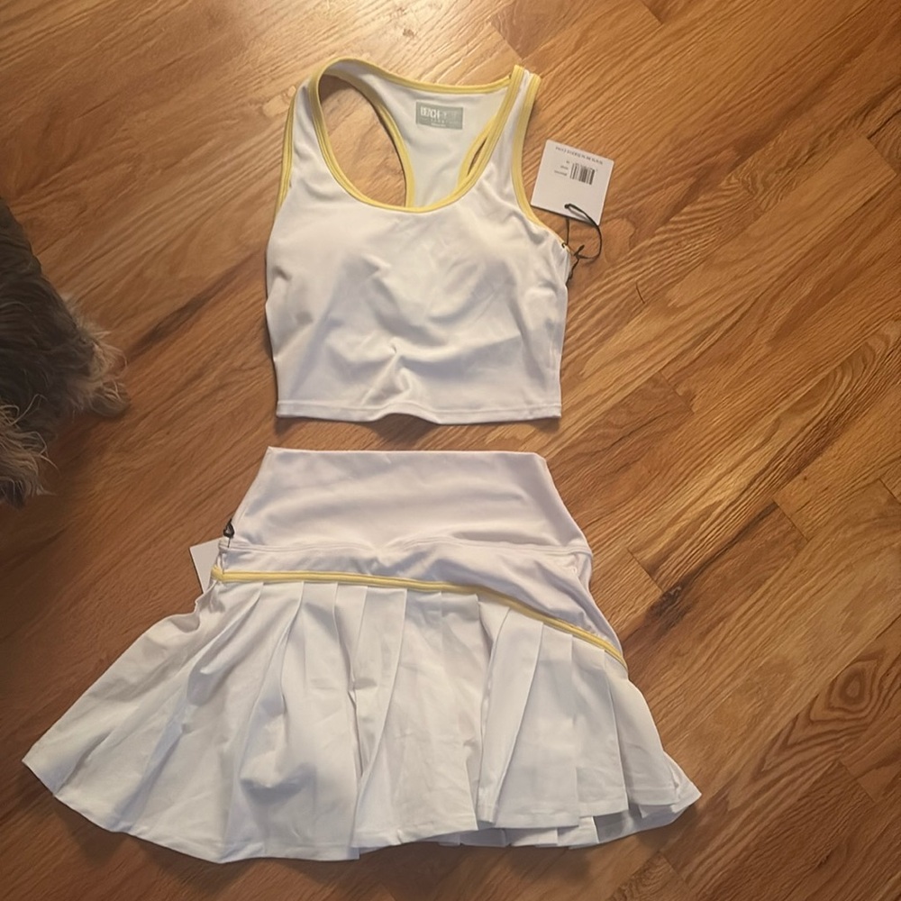 Beach riot never worn tennis outfit